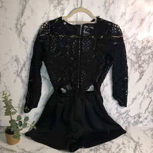 Ladies Sexy Cut-out romper Size L